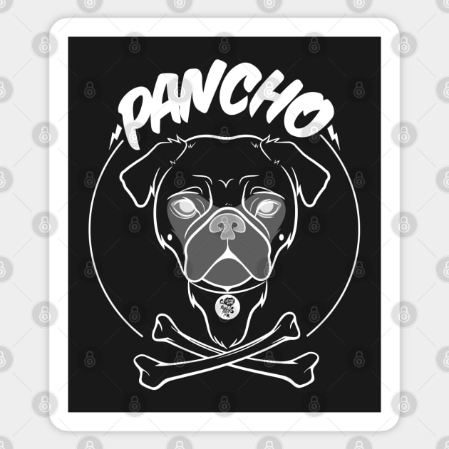 Pancho Sticker by deerokone